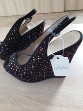 Schwarz blingbling extrem high - schwarz,