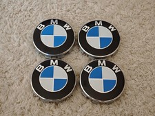 Nabendeckel für BMW 68mm Blau