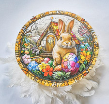 Osterhase im Garten als