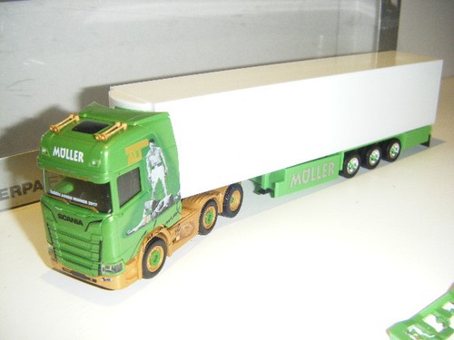 Herpa scania cs20 kühlkoffer - scania,