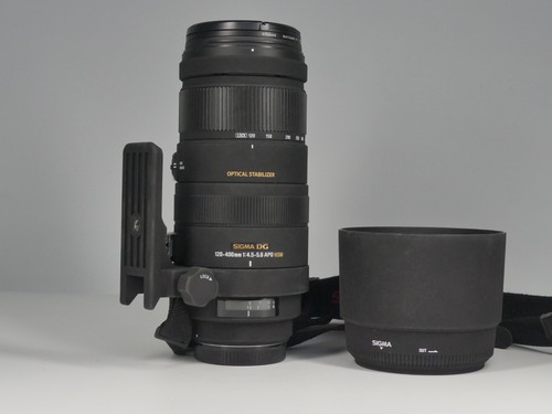 Canon sigma 120 400mm 5 - ef, f4.5