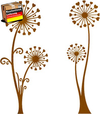 Gartendeko rost Pusteblume