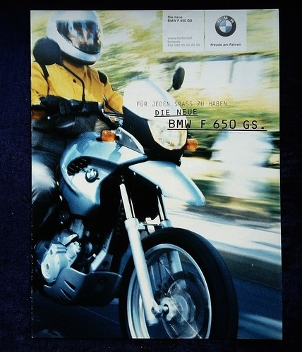 Bmw motorrad 650 prospekt - 650,