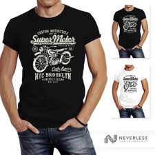 Herren T-Shirt Biker Shirt
