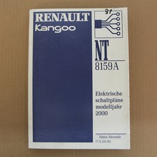 Renault Kangoo I - elektrische Schaltpläne Werkstatthandbuch Modelljahr 2000
