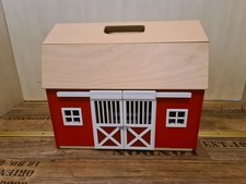 Schleich 42170 Transportabele Mitnehm Scheune Reiterhof Bauernhof mit Zubehör