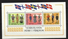 Färöer Block 1 postfrisch