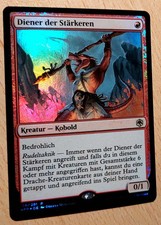 Mtg Magic: +FOIL+ Diener der Stärkeren,Minion of the Mighty, DRACHEN Cheat