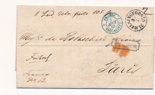 Brief finnland helsingborg - brief,