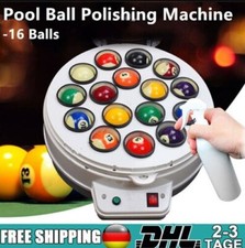 Pool-Ballreiniger Poliermaschine Kugeln Reinigung Polierer Reinigungsmaschine 🎱