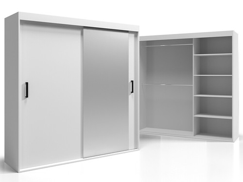 Spiegelgarderobe - , in