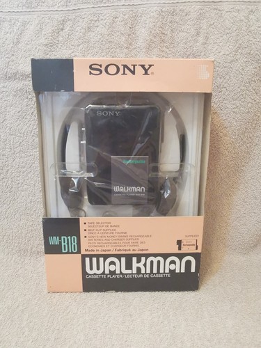 Sony walkman b18 vintage - wm-b18,