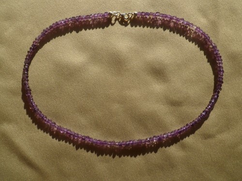 Halskette mit amethyst mm - mit, 5