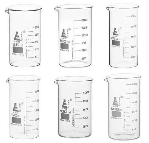 Hohe form becherglas - form,