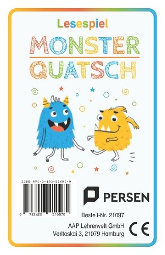 Lesespiel monster quatsch ein - monster-quatsch:,