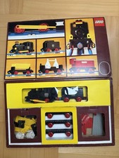 Lego Eisenbahn Zug 12V Volt 725 Dampflok Güterzug OVP Aufkleber Nicht 7740