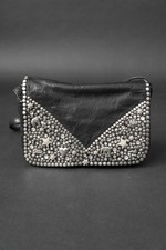 Vintage Kolster Tasche Schwarz 80s