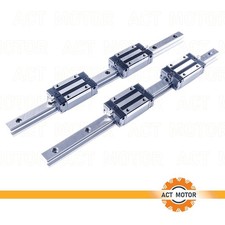 2x HGR20 Linear Guide Rail
