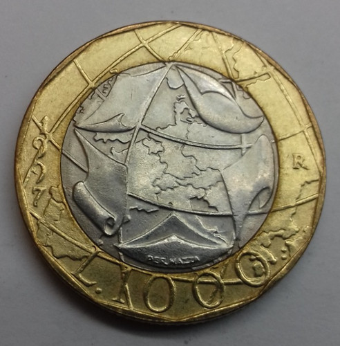 Italien 1000 lire 1997 - lire,, 1997-
