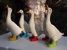 Gans bunt witzig Deko Figur
