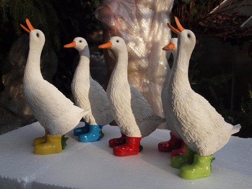 Gans bunt witzig deko - gans,