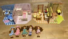 Sarah Kay Berchet - 5 Puppen, 2 House Bücher  + Möbel, sehr selten, rare 