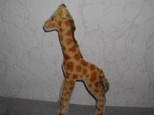 Biete hübsche sehr alte Steiff-Giraffe