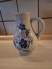 Steinzeug blau/grau Steingut