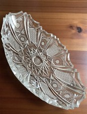 Antike Bleikristallschale –