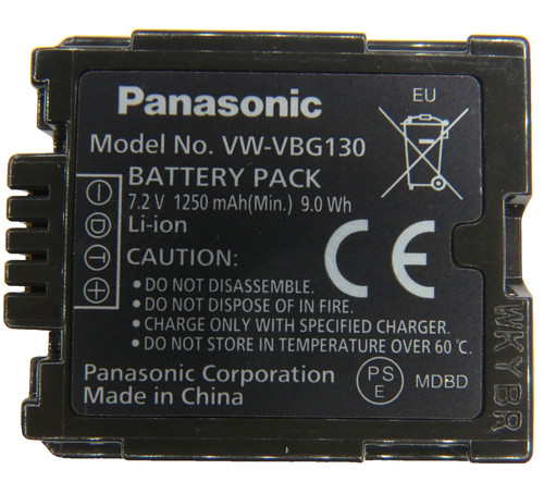 Panasonic vbg130 camcorder - panasonic,