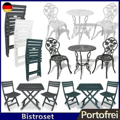 Tlg bistroset gartenset - 3-tlg.,