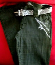 Damen Stretch Jeans  oliv  Gr 40 von miss VS jeans