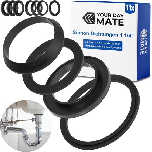 Dichtungsset siphon - dichtungsset, ¼"