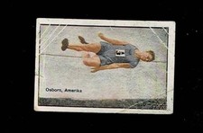 Osborn AMERIKA USA -Leichtathletik-Hochsprung-Greiling Sammelbild-20-30 Jahre