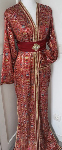 Handmade kaftan lang rot - handmade,