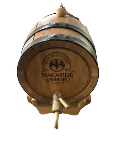 Bacardi oakheart holzfass deko - holzfass,