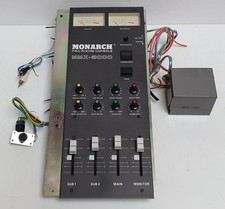 MONARCH MMX-2000 Mischpult Modul + Netzteil Erweiterungskarte DJ Erweiterung Tei