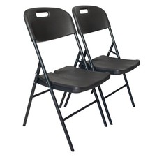 Klappstuhl Gartenstuhl Campingstuhl 150 kg wetterfest Terrassenstuhl 2er Set