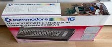 Commodore C 16, Steckernetzteil,Handbuch, OVP, BOXED, TOP, sehr gut