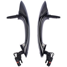 2* Schwarze Türgriffe Hinten