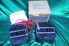 SANYO FSP 400 Autolautsprecher Aufbau YOUNGTIMER 80er originalverpackt Anleitung