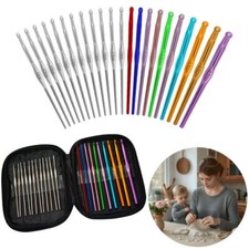 23 tlg. Set Häkelnadeln im