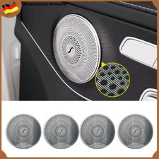 4 stk matt Lautsprecher Abdeckung Für Mercedes Benz Autotür Audio GLC W213 W205