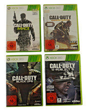 Call of Duty Xbox 360 Spiele Deutsch PAL USK 18 Paket Black Ops Ghosts MW3 AW 4x