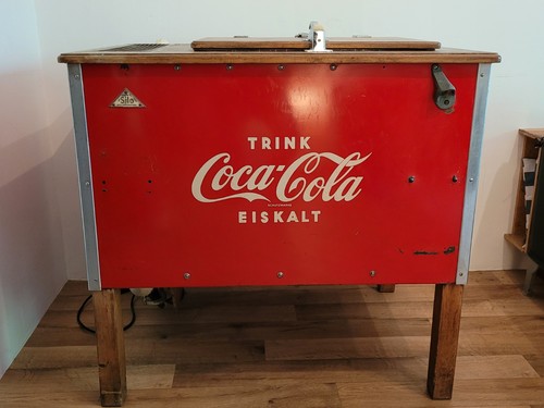 Coca cola kühltruhe 1954 - coca-cola,