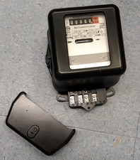 Wechselstrom-Zähler regeneriert 10/40A (Unterzähler), geprüft.