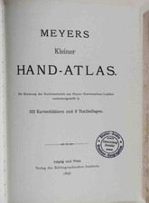 Meyers Kleiner Hand-Atlas.