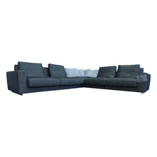 Walter Knoll Ecksofa Grand Suite Bezug Stoff Sonora 7869 Basalt Anthrazit 