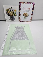 Stanzschablonen Blumenvase, Umschlag ...