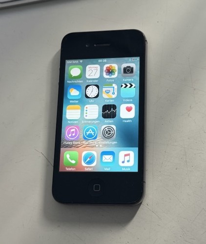 Apple iphone 8gb schwarz - 4s,